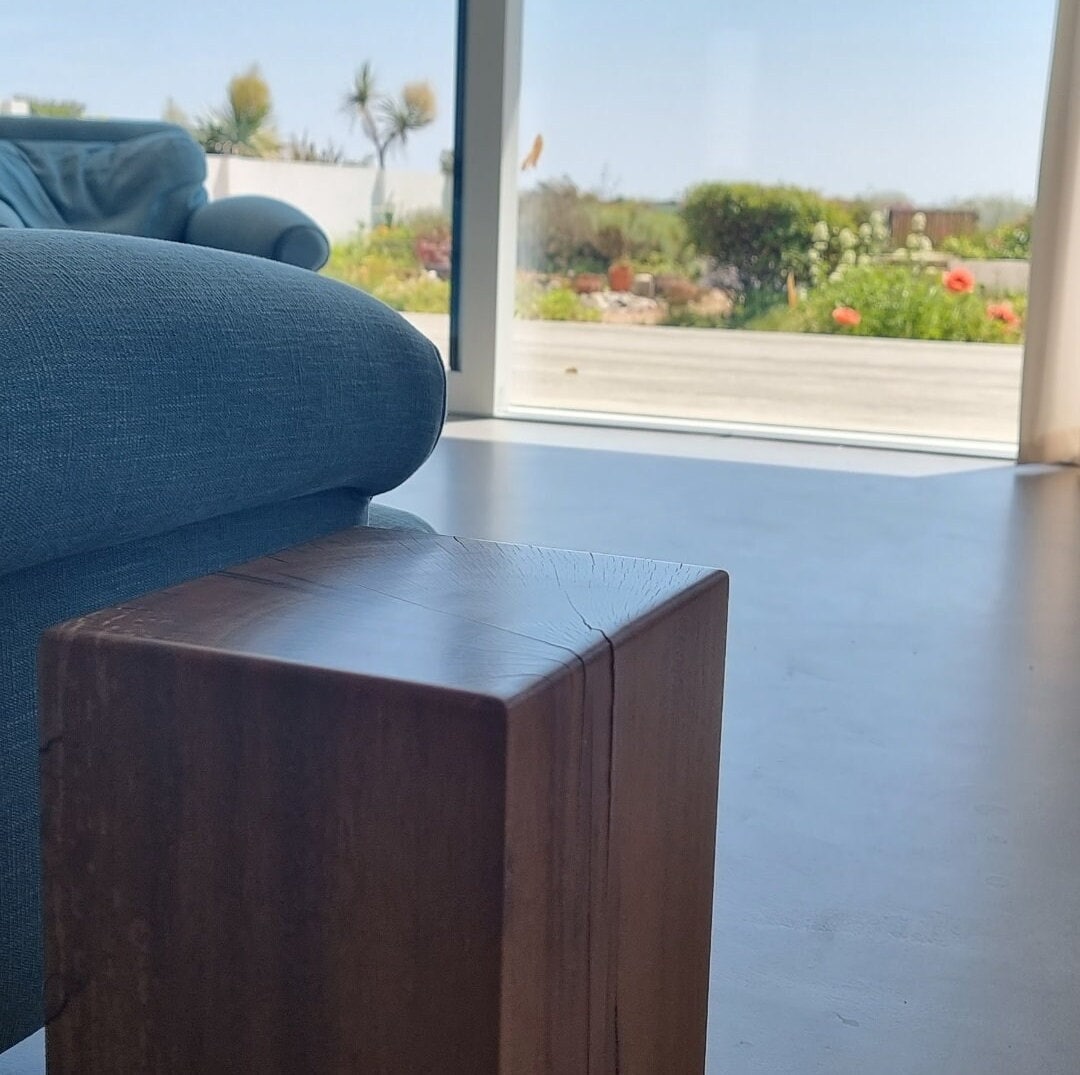 The "Immovable" block side table